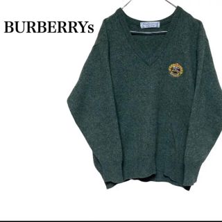 バーバリー(BURBERRY) ニット/セーター(レディース)（グリーン・カーキ