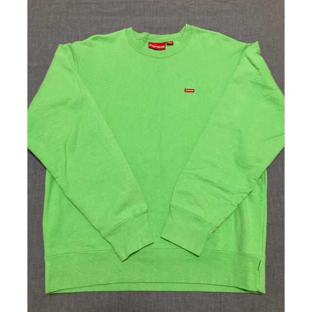 supreme small box logo crewneck 19aw 緑 『3年保証』 7799円 www ...