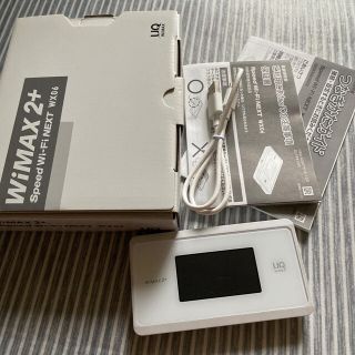 エヌイーシー(NEC)のWiMAX 2＋　speedWiFi next wx06(PC周辺機器)