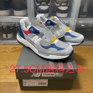 ニューバランス(New Balance)のNEW BALANCE DTLR M992 VARSITY 27.5 CM(スニーカー)