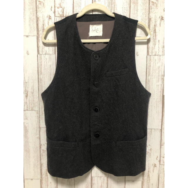 Paul Harnden(ポールハーデン)の2020AW araki yuu アラキユウ「Round Neck Vest」 メンズのトップス(ベスト)の商品写真