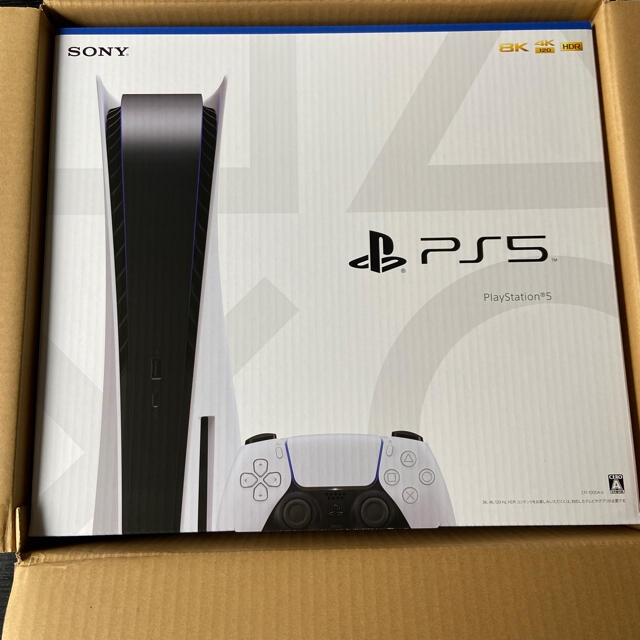 PlayStation(プレイステーション)のps5 本体 SONY PlayStation5 CFI-1000A01 エンタメ/ホビーのゲームソフト/ゲーム機本体(家庭用ゲーム機本体)の商品写真