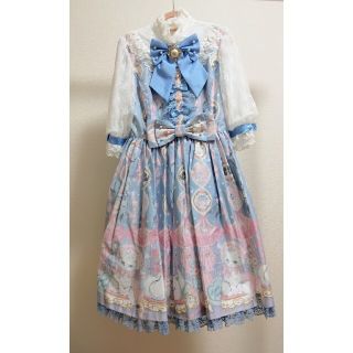 アンジェリックプリティー(Angelic Pretty)のangelic pretty dolly cat OP(ひざ丈ワンピース)