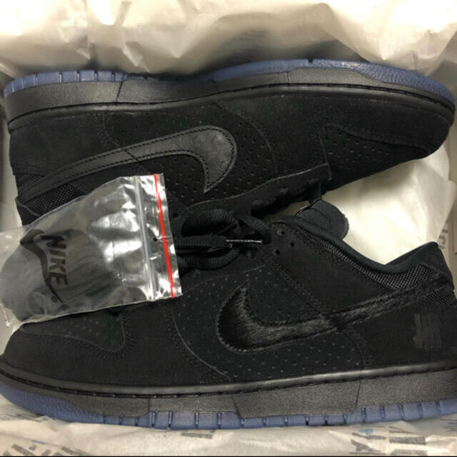 28.0cm UNDEFEATED × NIKE DUNK LOW BLACK