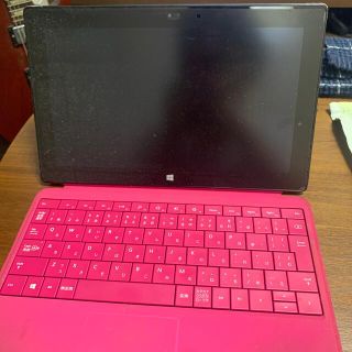 マイクロソフト(Microsoft)のsurface 2 キーボードカバー付き　ジャンク品(ノートPC)