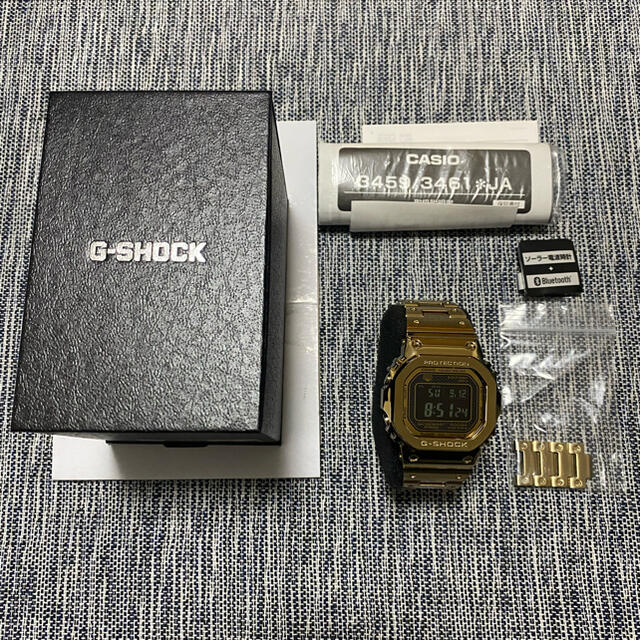 CASIO G-SHOCK ゴールド GMW-B5000GD-9JFG-SHOCK