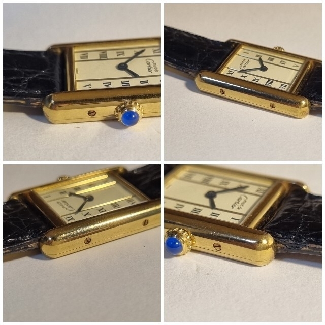 Cartier(カルティエ)の正規品保証書付カルティエ マストタンクsm縦ローマン  レディースのファッション小物(腕時計)の商品写真