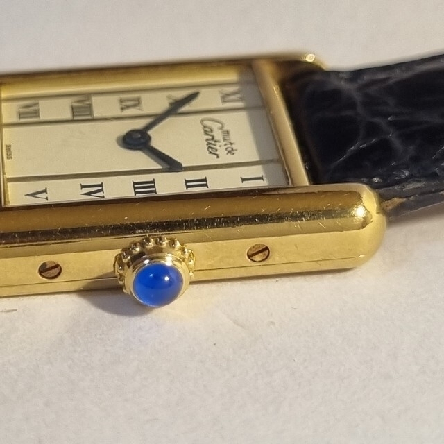 Cartier(カルティエ)の正規品保証書付カルティエ マストタンクsm縦ローマン  レディースのファッション小物(腕時計)の商品写真