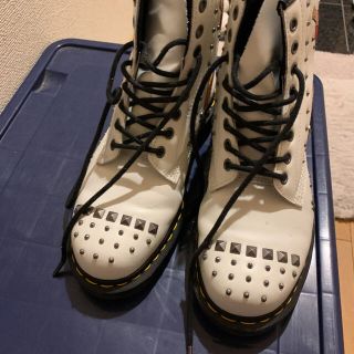 ドクターマーチン(Dr.Martens)のドクターマーチン　　ブーツ白(ブーツ)