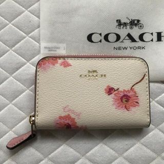 コーチ(COACH)の【新品未使用】コーチ　カードケース　コインケース　名刺入れ　ショップ袋付き(コインケース)