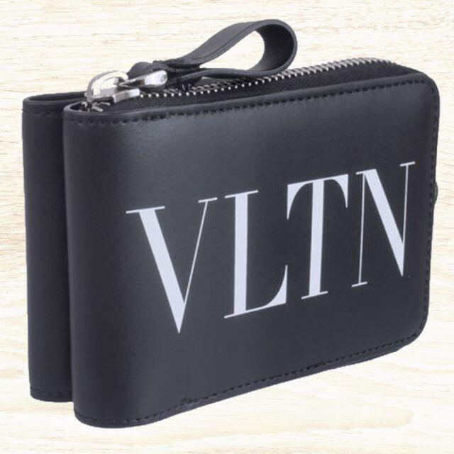 新品/正規品 VALENTINO VLTN ストラップウォレット ロゴ財布 - arkiva 