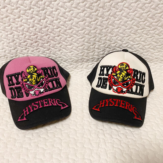 HYSTERIC MINI(ヒステリックミニ)のヒスミニ◾️CAP set◾️ キッズ/ベビー/マタニティのこども用ファッション小物(帽子)の商品写真