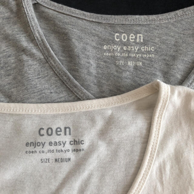 coen(コーエン)のTシャツセット レディースのトップス(Tシャツ(半袖/袖なし))の商品写真