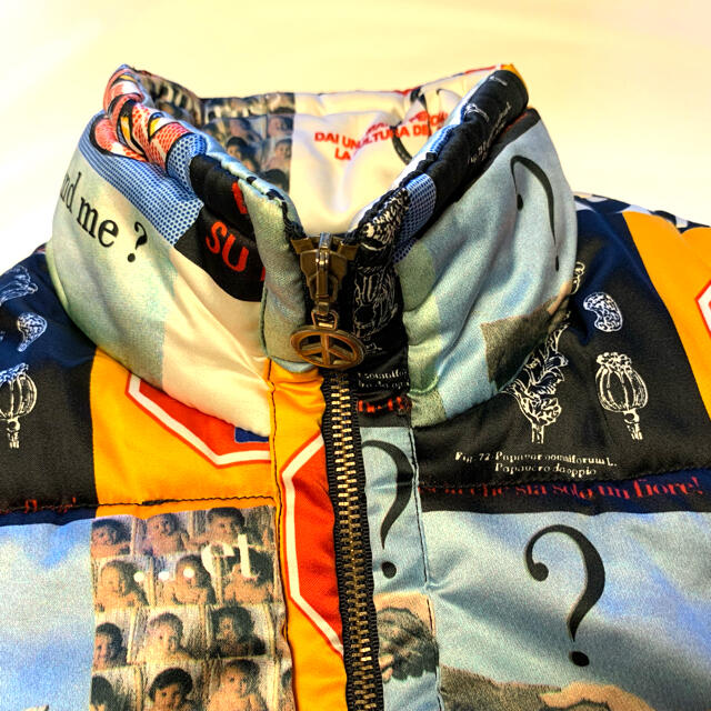 MOSCHINO(モスキーノ)のダウンジャケット　モスキーノ　ビンテージ総柄　イタリア製 メンズのジャケット/アウター(ダウンジャケット)の商品写真