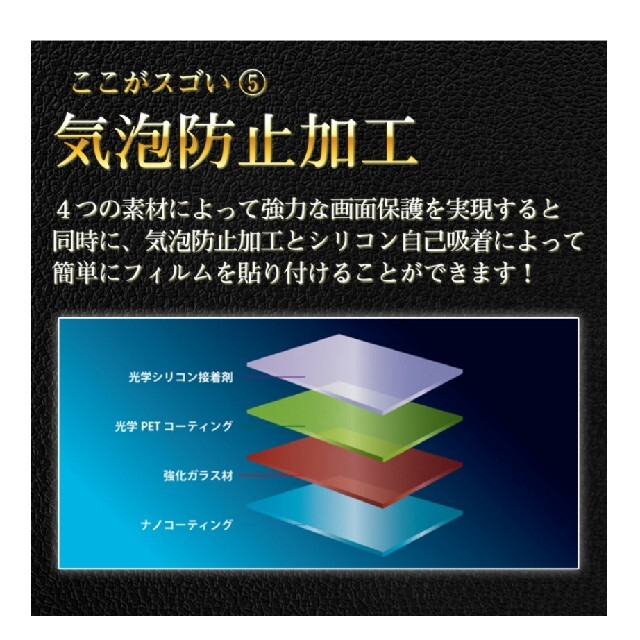 arrows(アローズ)の❤新品未開封❤arrows SV F-03H ガラスフィルム 液晶保護フィルム スマホ/家電/カメラのスマホアクセサリー(保護フィルム)の商品写真