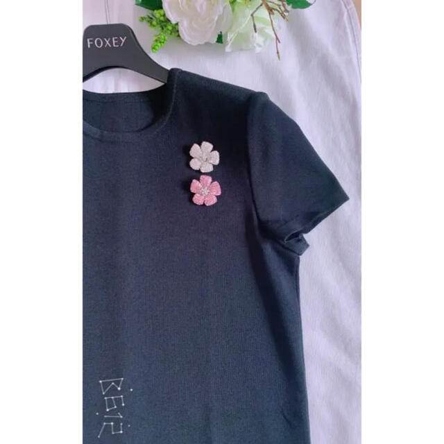 FOXEY レディークールトップス38 極美品 Rene 売り出し半額 www.esn