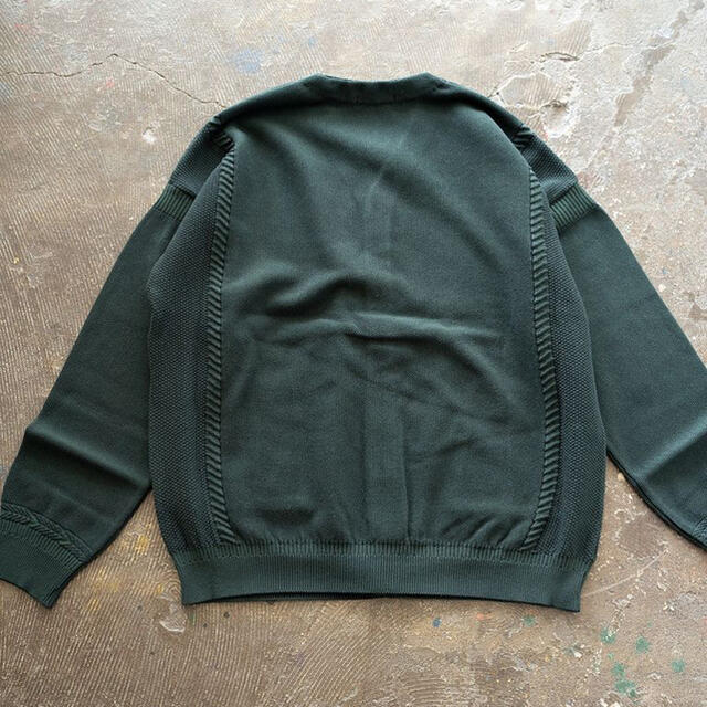 YASHIKI 2021ss Soyokaze Cardigan (GREEN) メンズのトップス(カーディガン)の商品写真