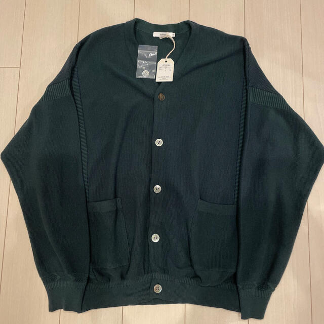 YASHIKI 2021ss Soyokaze Cardigan (GREEN) メンズのトップス(カーディガン)の商品写真