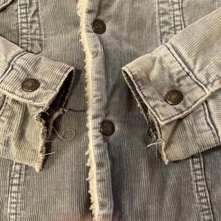 90s イタリア製 ユーロ Levi's リーバイス 裏ボア コーズ ジャケット