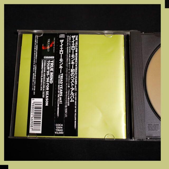 THE YELLOW MONKEY　【CD】　TRISD YEARS act1 エンタメ/ホビーのCD(ポップス/ロック(邦楽))の商品写真