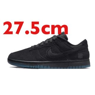 アンディフィーテッド(UNDEFEATED)のUNDEFEATED × NIKE DUNK LOW SP "BLACK"(スニーカー)