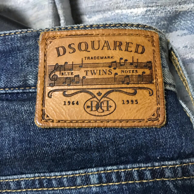 42新品 DSQUARED2 ディースクエアード ビッグディーン ダメージデニム