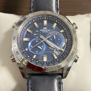 カシオ(CASIO)のCASIO EDIFICE エディフィス EQW-T620L-2AJF ブルー(腕時計(アナログ))