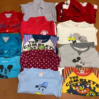 ユニクロ(UNIQLO)のキッズ洋服秋冬まとめ売り12点110～130(その他)