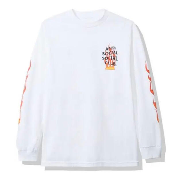 ANTI(アンチ)の【ANTI】 Firebird White Long Sleeve Tee メンズのトップス(Tシャツ/カットソー(七分/長袖))の商品写真