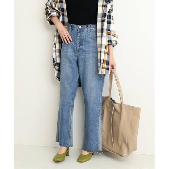 SLOBE IENA(スローブイエナ)の【SLOBE IENA】LE DENIM フレアパンツ レディースのパンツ(デニム/ジーンズ)の商品写真