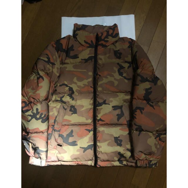 Reflective Camo Down Jacket