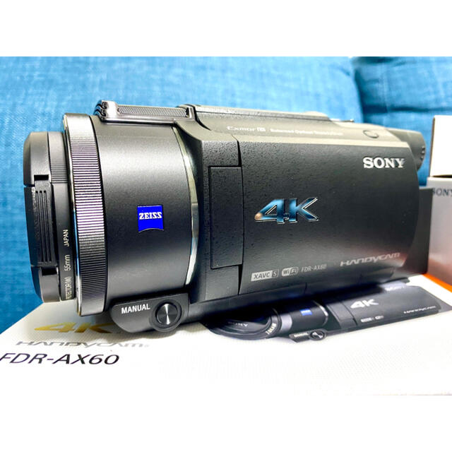SONY FDR-AX60 HANDYCAM 4K 超美品 ビデオカメラ