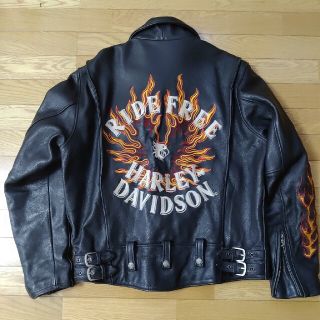 ハーレーダビッドソン(Harley Davidson)のHarley Davidson 牛革製ライディングレザージャケット(装備/装具)