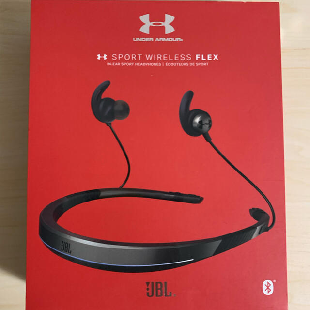 UNDER ARMOUR(アンダーアーマー)のJBL UNDER ARMOUA ワイヤレスイヤホン スマホ/家電/カメラのオーディオ機器(ヘッドフォン/イヤフォン)の商品写真