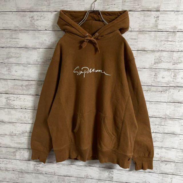 Supreme - 【即完売モデル】シュプリーム☆筆記体 センター刺繍ロゴ