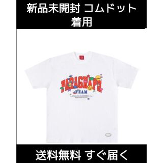 【新品未開封】パラグラフ スマイル 半袖Tシャツ ホワイト フリーサイズ(Tシャツ/カットソー(半袖/袖なし))