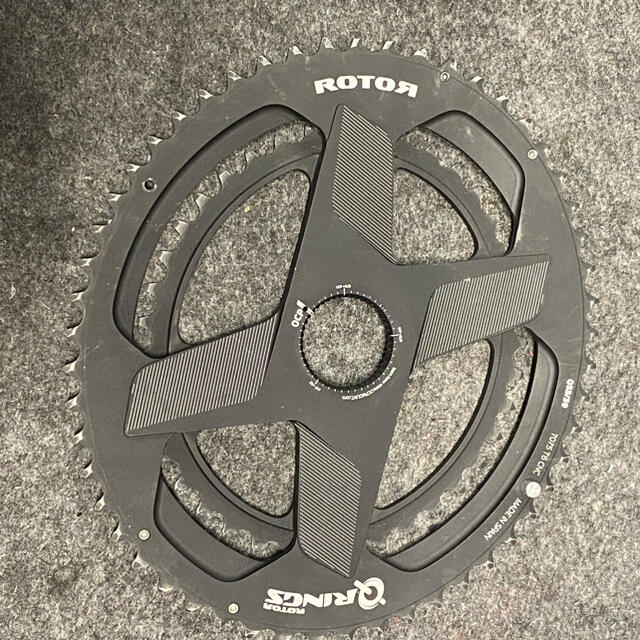 ROTOR Q-RING SPIDERING 53/39 楕円チェーンリング 人気オーダー