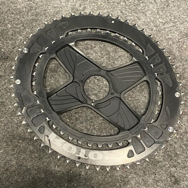 ROTOR Q-RING SPIDERING 53/39 楕円チェーンリング | livro