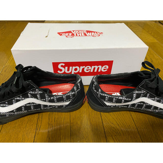 vans old skool pro × supreme 1