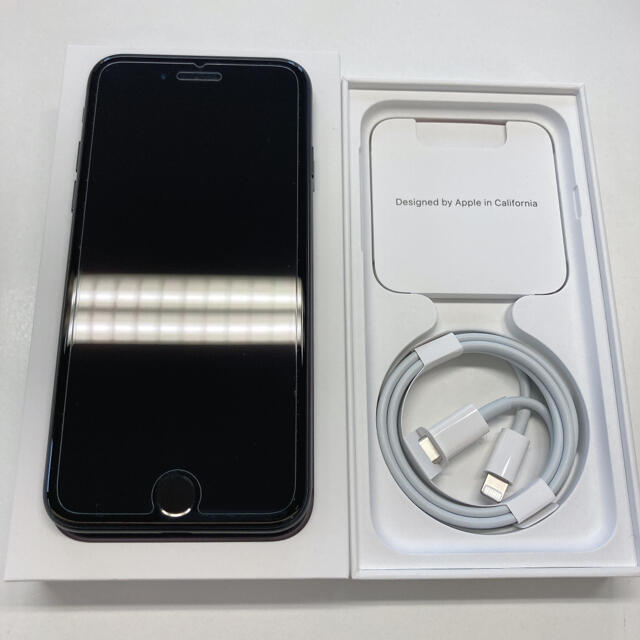 ★美品★ iPhone SE 第2世代　64GB ブラック　au 1