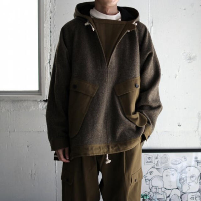 O project ANORAK KHAKI MELE 新品未使用