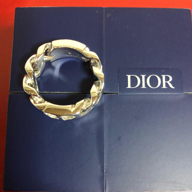 DIOR CD ICON チェーンリンクリング L size