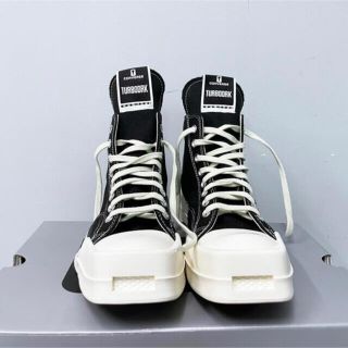 リックオウエンス(Rick Owens)のConverse×Rickowens DRKSHDW TURBODRK 26.5(スニーカー)