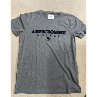 アバクロンビーアンドフィッチ(Abercrombie&Fitch)の🌟新品　アバクロロゴTシャツ　XS グレー🌟(Tシャツ/カットソー(半袖/袖なし))