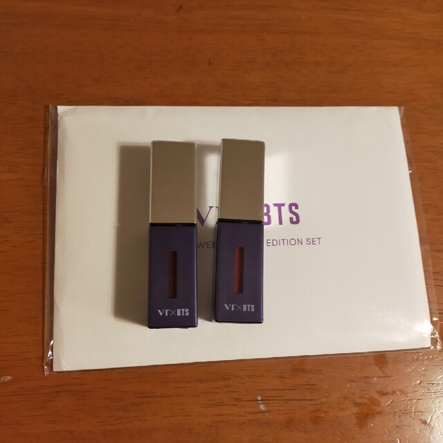 VTコスメ　BTS リップフルイド　２本 コスメ/美容のベースメイク/化粧品(リップグロス)の商品写真