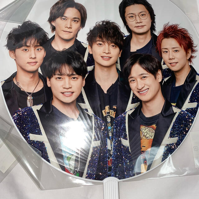 Kis-My-Ft2(キスマイフットツー)のキスマイ　カウコンうちわ エンタメ/ホビーのタレントグッズ(アイドルグッズ)の商品写真