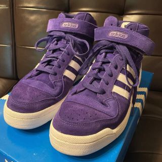 アディダス(adidas)のadidas originals FRM MID RS 27.5cm パープル(スニーカー)