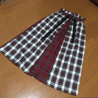 スコットクラブ(SCOT CLUB)のグランターブル　チェック柄　ロングスカート(ロングスカート)