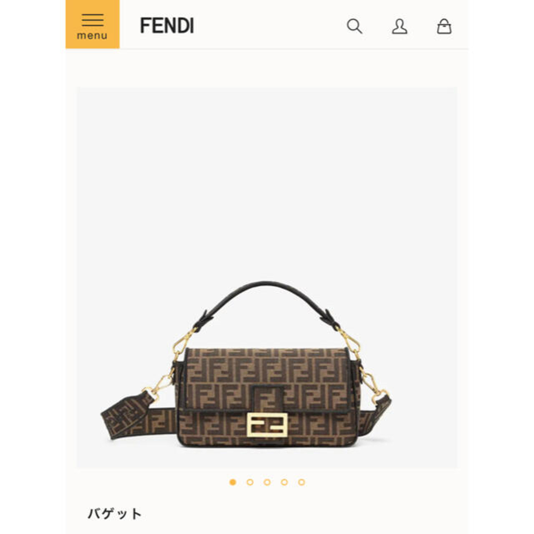 FENDI(フェンディ)のFENDI バゲット レディースのバッグ(ハンドバッグ)の商品写真