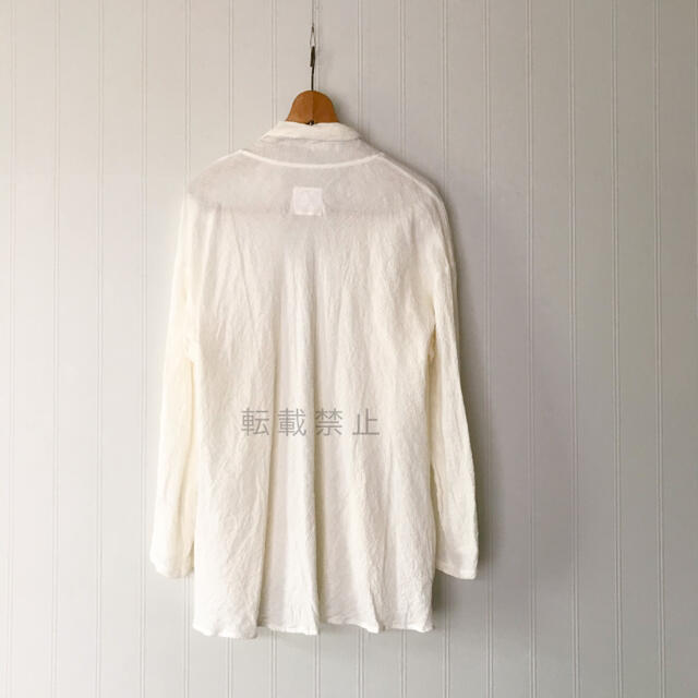 新品◇TOUJOURS トゥジュー リネン カーディガンの通販 by てふてふ